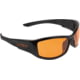 Allen ULTRX Sync Safety Glasses, Black Frame, Amber Lens, 4138