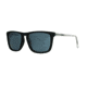 Anarchy Riccochet Single Vision Prescription Sunglasses, Rubberized Black w/ Clear on Black Temples Frame, 10223772.QTMSV
