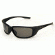 Angler Eyes AE 12 Sunglasses, Shiny Black Frame, Smoke Polarized Lens, 10217727.FGX