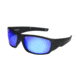 Angler Eyes AEP 1802 Sunglasses, Rubberized Metallic Graphite Frame, Smoke with Blue Mirror Polarized Lenses, 10242554.FGX