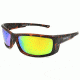 Angler Eyes Bluefish Sunglasses, Demi Frame, Smoke Polarized with Green Mirror Flash Lens, Polarized, 10222163.FGX