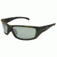 Angler Eyes Sockeye Sunglasses, Green Camo Frame, Smoke Polarized Lens, Polarized, 10222139.FGX
