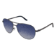 Ann Taylor AT1213S Sunglasses - Frame GUNMETAL, Lens Color Navy Gradient TYAT1213S03