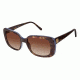 Ann Taylor ATP901 Sunglasses - Frame Tort/Trans Blue, Lens Color Dark Brown Gradient, Size 49/16mm TYATP90102