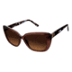 Ann Taylor ATP903 Sunglasses - Frame Brown/Blue Tort, Lens Color Dark Brown Gradient, Size 52/15mm TYATP90303