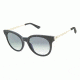 Ann Taylor ATP906 Sunglasses - Frame BLACK / GOLD, Lens Color Dark Grey Gradient, Size 50/18mm TYATP90601