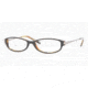 Anne Klein AK 8081 Eyeglasses Styles - Black/Tortoise Frame w/Non-Rx 48 mm Diameter Lenses, 203-4815
