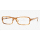 Anne Klein AK8088 Bifocal Eyeglasses Amber Horn Frame / 52 mm Prescription Lenses, 221 5217