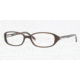 Anne Klein AK8095 SV Prescription Eyeglasses, Brown Stripe Frame / 50 mm Prescription Lenses, 238-5017