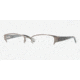 Anne Klein AK 9122 AK9122 Single Vision Prescription Eyewear 572S-4918 - Satin Gunmetal 