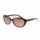 Anne Klein AK3175 AK3175 Single Vision Prescription Sunglasses AK3175-326-76-5717 - Lens Diameter: 57 mm, Frame Color: Burgundy / Horn