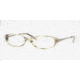 Anne Klein AK 8081 Eyeglasses, Olive Sheer Frame w/Non Rx 48 mm Diameter Lenses, 205 4815