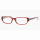 Anne Klein Eyeglasses AK8082 with No-Line Progressive Rx Prescription Lenses 208-5317 - Burgundy 