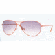 Anne Klein AK4127 Single Vision Prescription Sunglasses AK4127-361-73-6011 - Lens Diameter: 60 mm, Frame Color: Tangerine