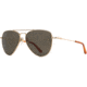 AO Fletcher Sunglasses, Gold Frame, Calobar Green AOLite Nylon Lens - 59-15-145, FLT259STHAGNN