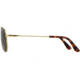 AO General Sunglasses, Gold, True Color Gray AOLite Nylon Lenses, Polarized, 55-14-140 B47, GEN155STTOGYN-P