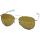 AO General Sunglasses, Silver, Amber Poly Lens, Bayonet, 52mm S-HCAP-BNT-52