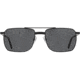 AO Geoffrey Sunglasses - Mens, Matte Black, True Color Gray AOLite Nylon Lenses, Matte Black / True Color Gray Lens, 58-18-145, GFY258STTOGYN