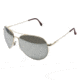 AO II 8-Base Sunglasses, Gold, Comfort Cable, Silver Mirror Lens, 55mm, Sm/Med G-SMP-CC-55