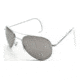 AO II 8-Base Sunglasses, Silver, Comfort Cable, Grey Lenses, 58mm, Polarized S-CCGPP-CC-58