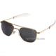 AO Original Pilot 52 mm Sunglass w/Gold Frame