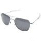 AO Original Pilot Progressive Prescription Sunglasses, Silver Frame Pilot-S-PR