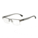 Armani EA1050 Eyeglass Frames 3003-53 - Matte Gunmetal Frame