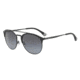 Armani EA2052 Sunglasses 3014T3-56 - Matte Black / Black Frame, Polar Grey Gradient Lenses