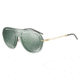 Armani EA2057 Bifocal Prescription Sunglasses EA2057-30026R-41 - Lens Diameter 141 mm, Lens Diameter 41 mm, Frame Color Light Green Mirror Petrol
