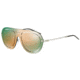 Armani EA2057 Bifocal Prescription Sunglasses EA2057-30154Z-41 - Lens Diameter 141 mm, Lens Diameter 41 mm, Frame Color Grey Mirror Rose Gold