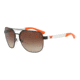 Armani EA2064 Sunglasses 322613-62 - Matte Black Frame, Brown Gradient Lenses