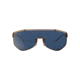 Armani EA2072 Sunglasses 325580-39 - Matte Copper Frame, Blue Lenses
