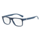 Armani EA3097F Eyeglass Frames 5556-56 - Top Dark Blue On Azure Frame