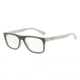 Armani EA3097F Eyeglass Frames 5557-56 - Top Grey On Beige