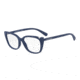 Armani EA3109 Bifocal Prescription Eyeglasses 5602-52 - Dark Blue Used Effect Frame