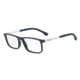 Armani EA3125 Eyeglass Frames 5474-53 - Blue Rubber Frame