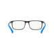 Armani EA3125F Single Vision Prescription Eyeglasses, 55mm, Black, EA3125F-5017-55-SV