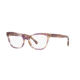Armani EA3142F Eyeglass Frames 5716-53 - Watercolr Plum