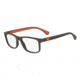 Armani EA3147F Eyeglass Frames 5752-55 - Matte Brown