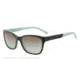 Armani EA4004 EA4004 Progressive Prescription Sunglasses EA4004-50458E-56 - Lens Diameter 56 mm, Frame Color Balck/opal Acqua Green