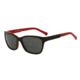 Armani EA4004 EA4004 Progressive Prescription Sunglasses EA4004-506187-56 - Lens Diameter 56 mm, Frame Color Top Black On Red
