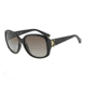 Armani EA4018 Sunglasses 501713-57 - Black Frame, Brown Gradient Lenses