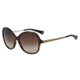 Armani EA4024F Sunglasses 502613-56 - Dark Havana Frame, Brown Gradient Lenses