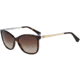 Armani EA4025 Sunglasses 502613-55 - Dark Havana Frame, Brown Gradient Lenses