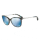 Armani EA4025 Sunglasses 554255-55 - Havana Spot Blue Frame, Mirror Blue Lenses