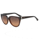 Armani EA4027 Sunglasses 519818-57 - Transparent Brown Frame, Orange Gradient Lenses