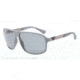 Armani EA4029 Sunglasses 521181-64 - Grey Rubber Frame, Poalr Grey Lenses