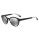 Armani EA4045 Sunglasses 53236G-51 - Matte Black Frame, Light Grey Mirror Black Lenses