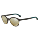 Armani EA4045 Sunglasses 53425A-51 - Matte Brown Frame, Light Brown Mirror Gold Lenses