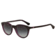 Armani EA4061 Sunglasses 54818G-49 - Top Violet/violet Transp Frame, Grey Gradient Lenses